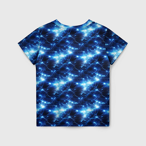 Детская футболка Cosmic neon boom / 3D-принт – фото 2