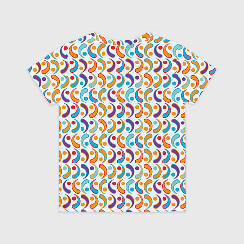 Детская футболка Паттерн из симметричных фигур / 3D-принт – фото 2