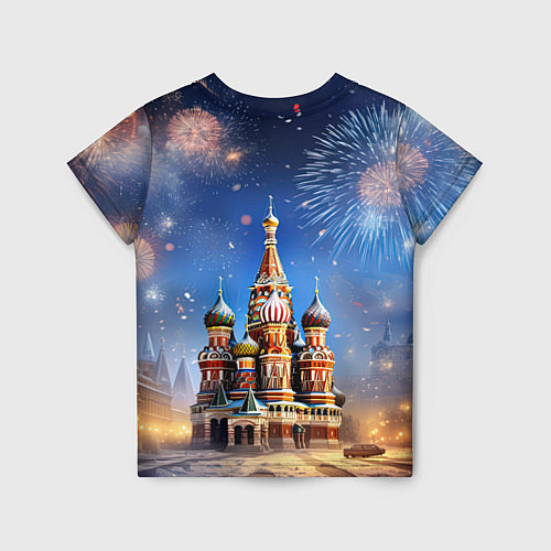 Детская футболка Дракон в России / 3D-принт – фото 2