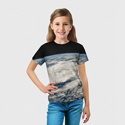 Футболка детская Шторм в Аравийском море, цвет: 3D-принт — фото 2