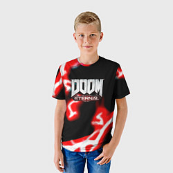 Футболка детская Doom eternal storm, цвет: 3D-принт — фото 2