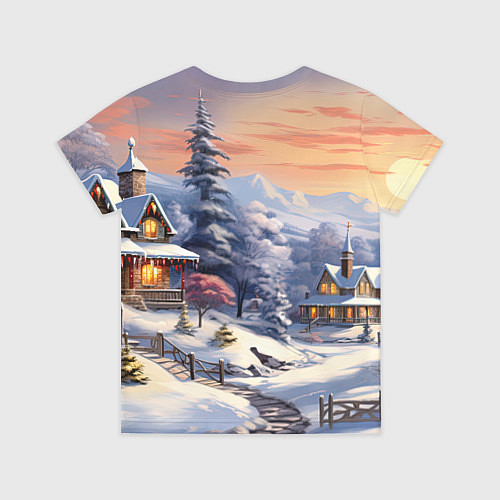 Детская футболка Красный дракончик 2024 / 3D-принт – фото 2