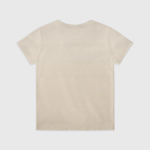 Детская футболка Новогодняя ель акварелью на холсте / 3D-принт – фото 2