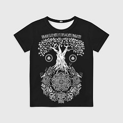 Футболка детская Хвала богам и предкам нашим, цвет: 3D-принт