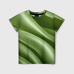 Детская футболка Зеленая волна