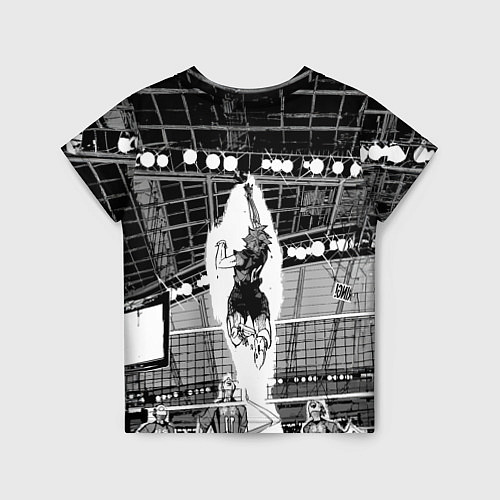 Детская футболка Хината Шое взлетает / 3D-принт – фото 2