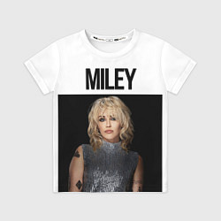 Футболка детская Miley Cyrus, цвет: 3D-принт