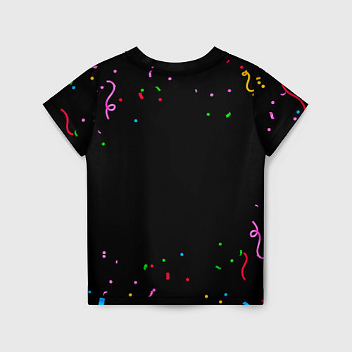 Детская футболка Праздничный Семен и конфетти / 3D-принт – фото 2