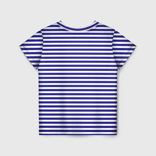 Детская футболка Тельняшка моряка / 3D-принт – фото 2