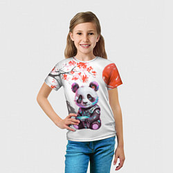 Футболка детская Funny panda - China, цвет: 3D-принт — фото 2