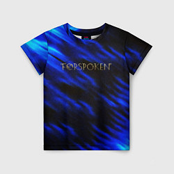 Футболка детская Forspoken frey blue game abstraction, цвет: 3D-принт