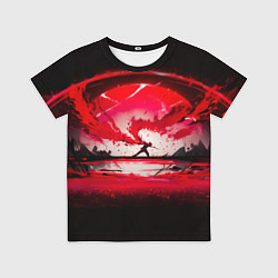 Детская футболка Танец в последних лучах солнца