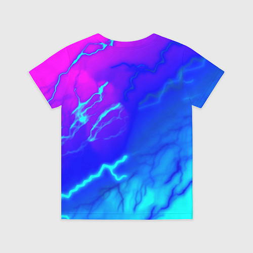 Детская футболка Rockstar storm молнии / 3D-принт – фото 2