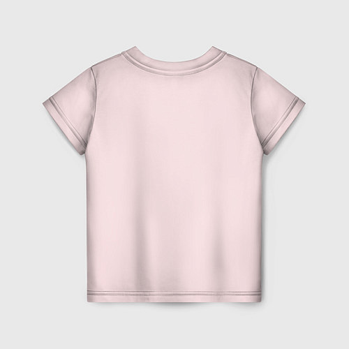 Детская футболка Голуби и розы pink / 3D-принт – фото 2