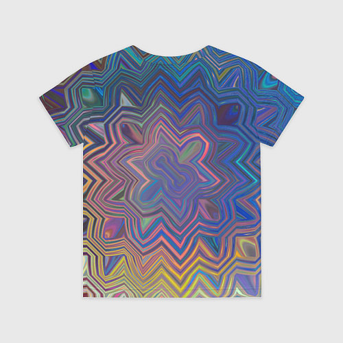 Детская футболка Абстрактная мандала / 3D-принт – фото 2
