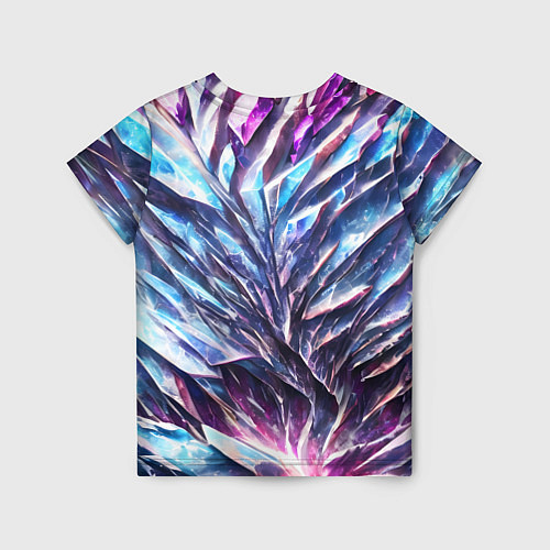 Детская футболка Синий драгоценный камень / 3D-принт – фото 2