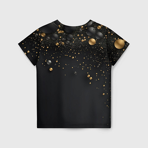 Детская футболка Золотая пыль / 3D-принт – фото 2