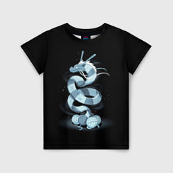 Детская футболка Вязаный китайский дракон
