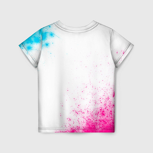 Детская футболка Chelsea neon gradient style / 3D-принт – фото 2