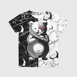 Футболка детская Monokuma - Danganronpa, цвет: 3D-принт