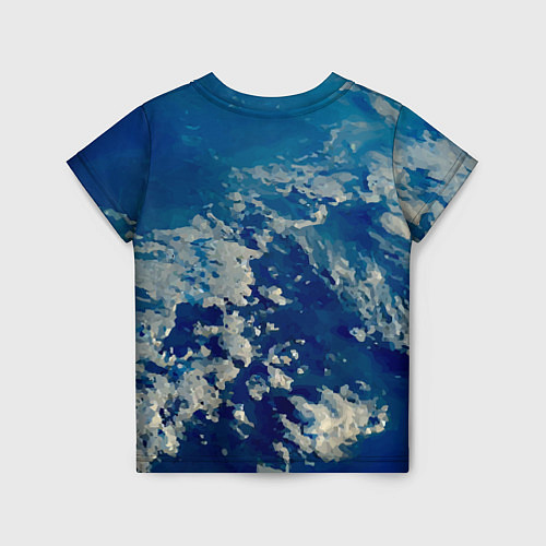 Детская футболка Небо Земли - star dust / 3D-принт – фото 2