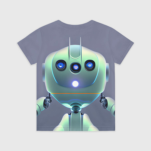 Детская футболка Робот человекоподобный / 3D-принт – фото 2