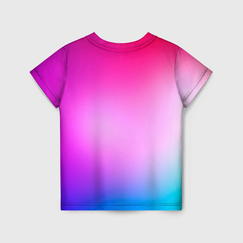 Детская футболка Colorful gradient / 3D-принт – фото 2