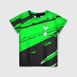 Футболка детская Tottenham sport green, цвет: 3D-принт