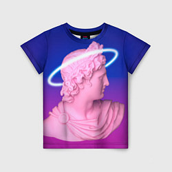 Футболка детская Vaporwave neon, цвет: 3D-принт