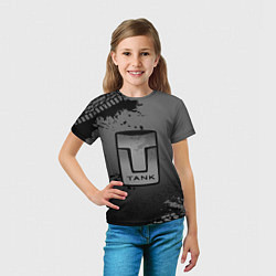 Футболка детская Tank, цвет: 3D-принт — фото 2