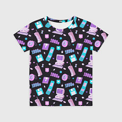 Футболка детская Game over 1980 1990, цвет: 3D-принт