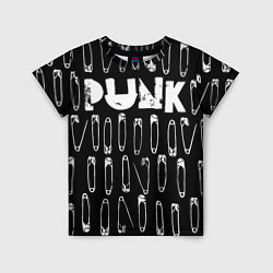 Футболка детская Punk pins, цвет: 3D-принт