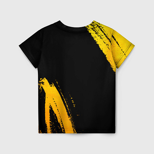 Детская футболка Liverpool - gold gradient вертикально / 3D-принт – фото 2
