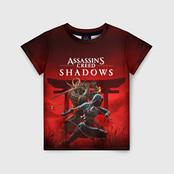 Детская футболка Персонажи Assassins creed shadows