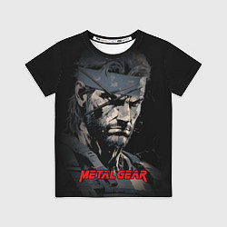Футболка детская Metal gear Venom Snake, цвет: 3D-принт