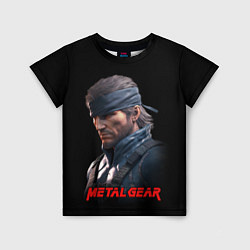 Футболка детская Веном Снейк из игры Metal gear, цвет: 3D-принт