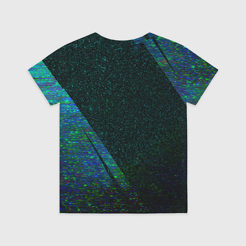 Детская футболка Sporting glitch blue / 3D-принт – фото 2