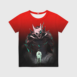 Футболка детская Кайдзю - Хибино, цвет: 3D-принт