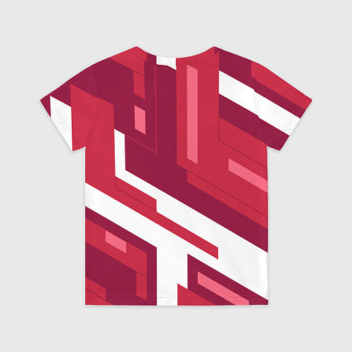 Детская футболка Красные детали / 3D-принт – фото 2