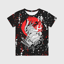 Футболка детская Самурай в маске Хання, цвет: 3D-принт