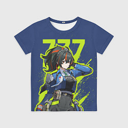 Футболка детская Zhu Yuan - Zenless Zone Zero, цвет: 3D-принт