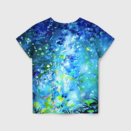 Детская футболка Млечный путь и звездное небо / 3D-принт – фото 2