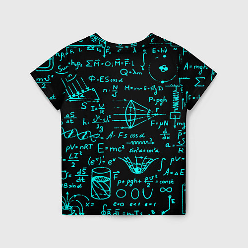 Детская футболка Half life matematic freeman / 3D-принт – фото 2