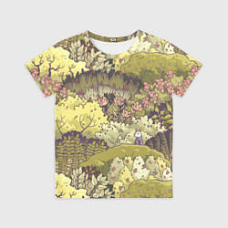 Футболка детская Найди опоссума, цвет: 3D-принт