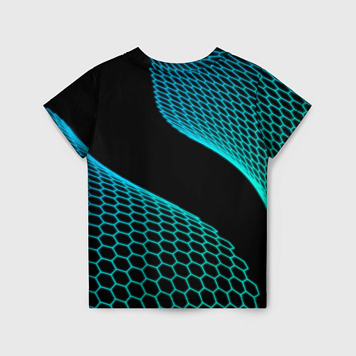 Детская футболка Geely electro hexagon / 3D-принт – фото 2