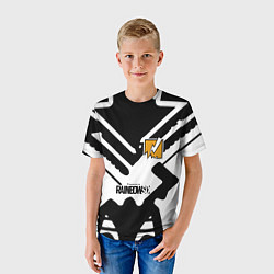 Футболка детская Rainbow six паттерн дигл, цвет: 3D-принт — фото 2