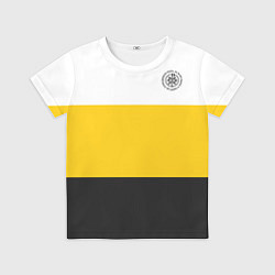 Футболка детская За веру царя и святую триединую Русь КЦК на узорно, цвет: 3D-принт