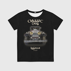 Футболка детская Классические автомобили Cadillac LaSalle, цвет: 3D-принт
