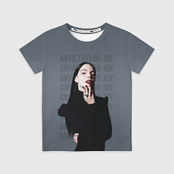 Футболка детская Actress - Anya Taylor Joy, цвет: 3D-принт