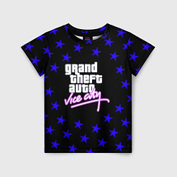 Футболка детская GTA star vice city, цвет: 3D-принт